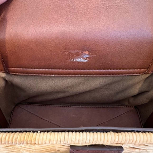 NWOT Max Mara Shoulder Bag with Leather Strap. Sz: OS Spring/Summer/Vacations - Picture 16 of 17